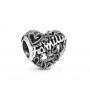 Charm Cuore Con Scritta Family - Pandora