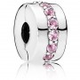 Charm Clip Sentiero Luminoso Rosa - Pandora