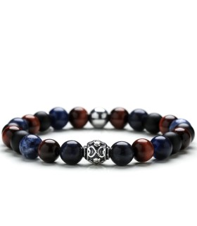 Bracciale Uomo Red Blue - Gerba