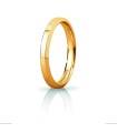 Hydra Slim Yellow Gold Wedding Ring - Unoaerre