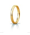 Wedding ring Orion Slim Yellow Gold - Unoaerre