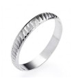 White Gold Daisy Ring 1.70 g - Unoaerre