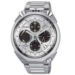 Orologio Uomo Bullhead Edizione Limitata Cronografo in Titanio Quadrante Bianco - Citizen