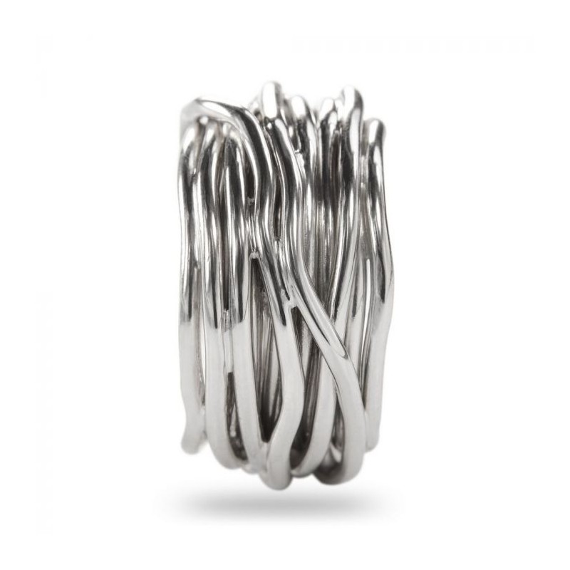 Ring of Life Rock 13 Wires in Silver - Rubinia Gioielli - Lord Gioielli