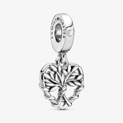 Charm Pendente A Cuore Albero Della Famiglia - Pandora