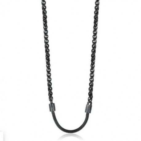 Collana Uomo TJ Man in Acciaio Pvd Brunito 510mm - Brosway