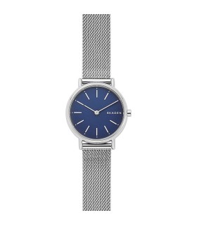 Orologio Donna Signatur Slim Maglia Mesh Quadrante Blu - Skagen