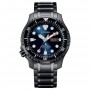 Orologio Uomo Automatico Diver's 200m in Super Titanio Brunito Quadrante Blu NY0107-85L - Citizen