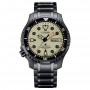 Orologio Uomo Automatico Diver's 200m in Super Titanio Brunito Quadrante Verde NY0108-82X - Citizen