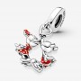 Charm Disney, Pendente Mickey Mouse & Minnie, Il Bacio - pandora