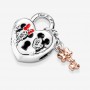 Charm Lucchetto d'Amore di Mickey Mouse & Minnie Disney - Pandora