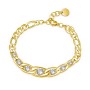 Bracciale Donna Symphonia in Acciaio Pvd Oro con Cristalli BYM104 - Brosway