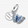 Charm Pendente Farfalla Blu - Pandora