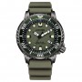 Orologio Uomo Diver's Eco Drive 200mt in Gomma Verde - Citizen