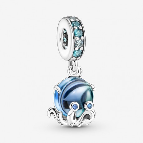 Charm Pendente Polpo Vetro di Murano - Pandora