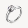 Anello Affinity Donna Swarosky Bianco Acciaio BFF172 - Brosway