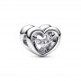 Charm Cuore Splendente con Pietra - Pandora