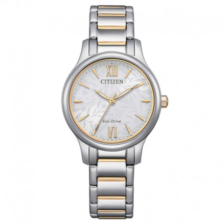 Orologio Donna Solo Tempo Classic Lady EcoDrive in Acciaio Bicolor EM0895-73A - Citizen