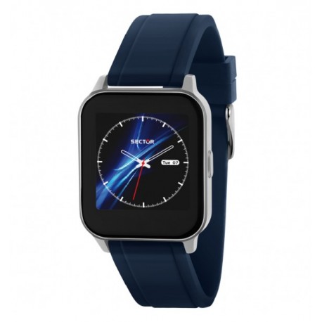 Orologio Sector - Smartwatch S-05 in Silicone Blu R3251550002
