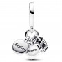 Charm Pendente Fotocamera, Cuore e Bussola 792703C01 - Pandora