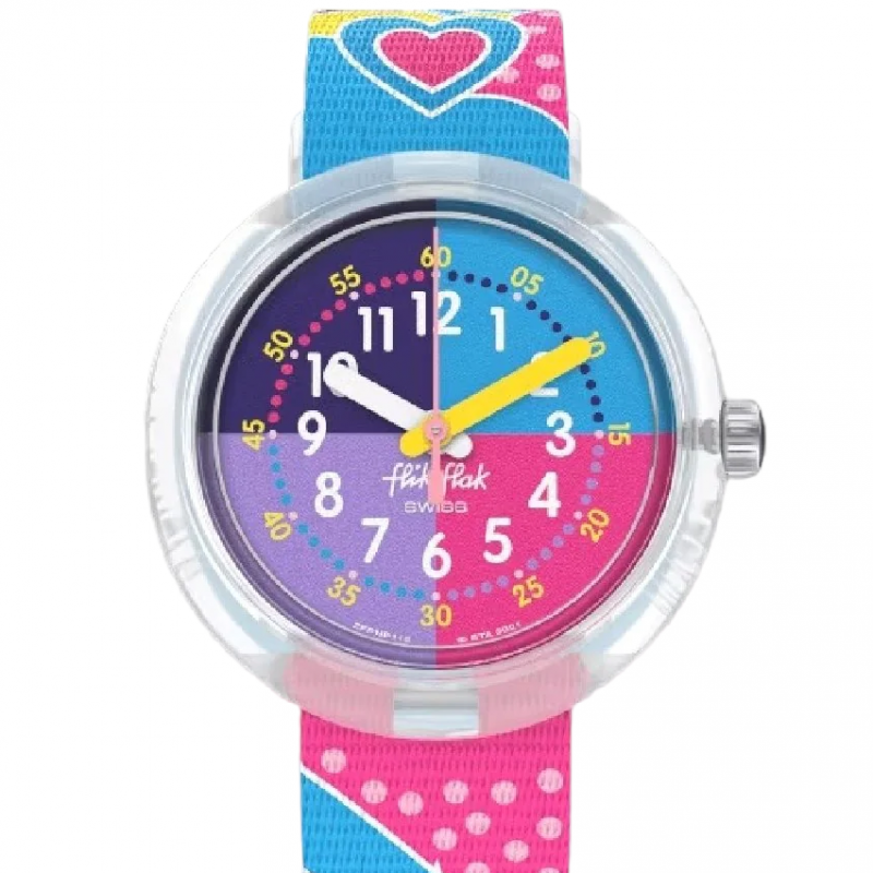 OROLOGIO BAMBINA SOLO TEMPO PEARLAXUS FLIK FLAK