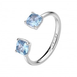 Anello Donna Fancy in Argento con Zirconi Light Sapphire FCL11B - Brosway