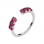 Anello Donna Fancy in Argento con Zirconi Ruby FPR11B - Brosway