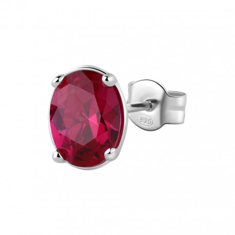 Orecchino  Donna Fancy in Argento con Zirconi Ruby FPR06 - Brosway