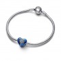 Charm Cuore Blu Girevole - Pandora