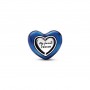 Charm Cuore Blu Girevole - Pandora