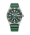 Orologio Uomo Automatico Promaster Marine Auto con Cinturino in Silicone Verde NY0121-09XL - Citizen