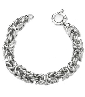 Bracciale Catena Bizantina M in Argento Bm1703 - Suali