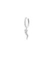 Mono Orecchino Donna Stardust Ten Pendente con Corno in Argento ORZ-018 M3 COR RH - Rue des Mille