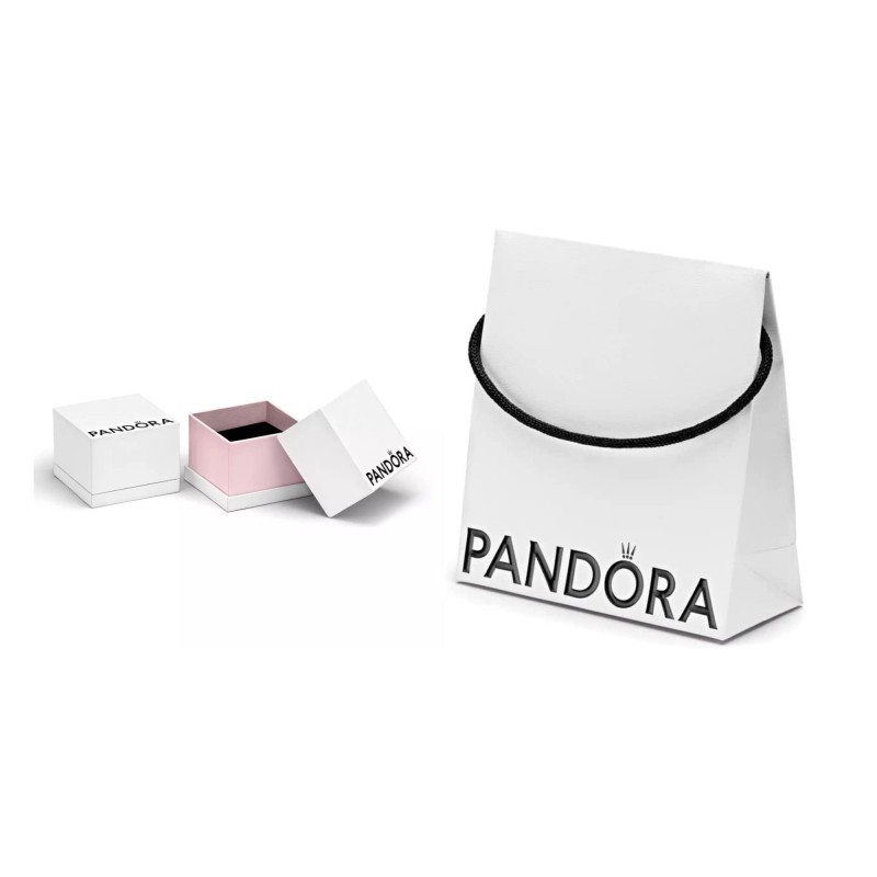 Charm Pandora - Il Trono di Spade, Vetro di Murano Ghiaccio e
