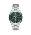 Orologio Uomo Paolo Cronografo in Acciaio Quadrante Verde AR11529 - Emporio Armani