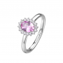 Anello Donna Fancy KAte in Argento con zirconi rosa e Bianchi FVP73 - Brosway