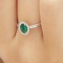 Anello Donna Fancy Kate in Argento Con Zirconia Verde FLG71 - Brosway