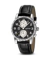 Orologio Uomo Tazio Nuvolari Quadrante Nero e Cinturino Pelle Nera 31075 CPC2 - Eberhard