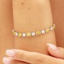 Bracciale Fancy in Argento con Zirconi Bianchi e Giallo FEY15 - Brosway