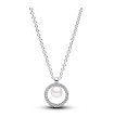 Collana con Perla D'Acqua Dolce Coltivata e Pavè 393165C01 - Pandora