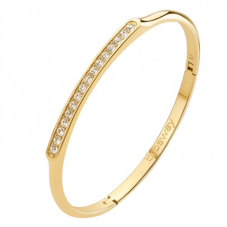 Bracciale WITHYOU in Acciaio Pvd Oro e Cristalli BWY57 - Brosway