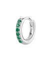 Orecchino Fancy Cerchietto in Argento con Zirconia Verde FLG80 - Brosway