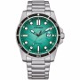 Orologio Uomo Marine 1810 in Acciaio Quadrante Verde AW1816-89L - Citizen