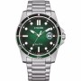 Orologio Uomo Marine 1810 in Acciaio Quadrante Verde AW1811-82X  - Citizen