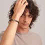 Bracciale Uomo Knocker in Pelle e Acciaio BKC22 - Brosway