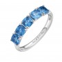 Anello Donna Fancy Freedom Blue in Argento FFB14 - Brosway