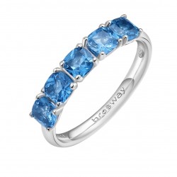 Anello Donna Fancy Freedom Blue in Argento FFB14 - Brosway