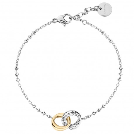 Bracciale Donna Amy in Acciaio e pvd Oro BAY11 - Brosway