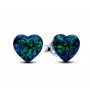 Orecchini Cuori Opali Verdi e Blu 293356C01 - Pandora