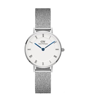 Orologio Petite Numeri Romani in Acciaio DW00100684 - Daniel Wellington